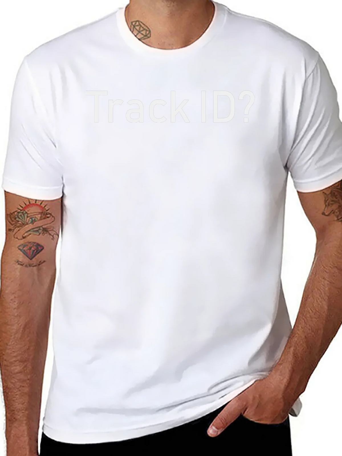 Track ID? T-Shirt - Music Lover Apparel product image 3