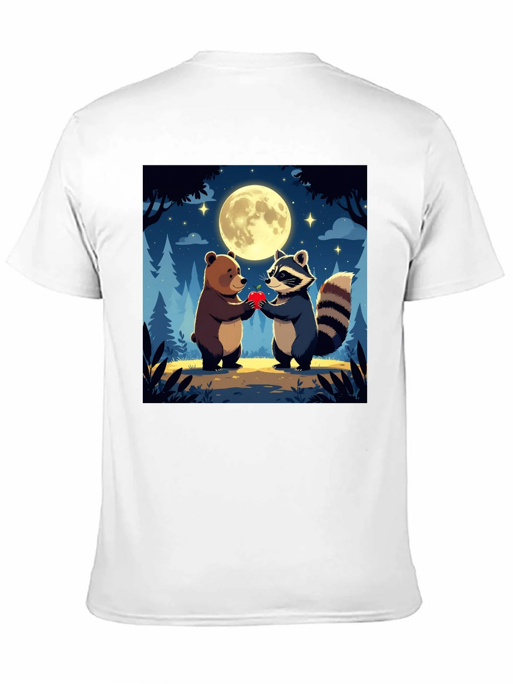 Bear & Raccoon Love T-Shirt product image 10