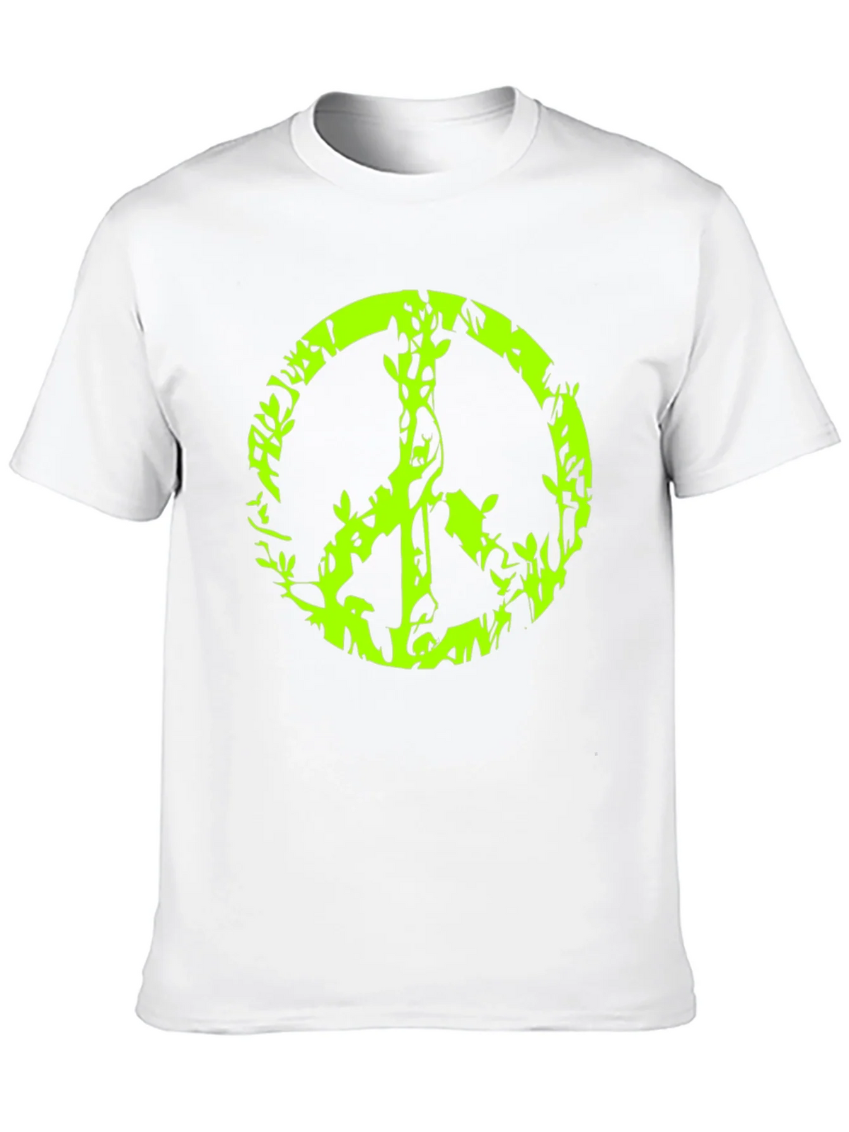 Peace Sign Graphic Black T-Shirt product image 9