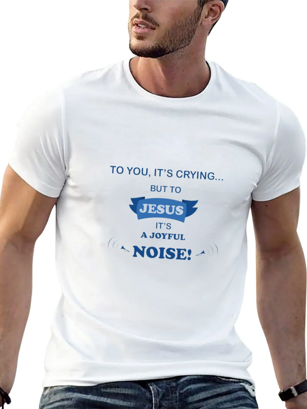 Joyful Noise Jesus T-Shirt product image 12