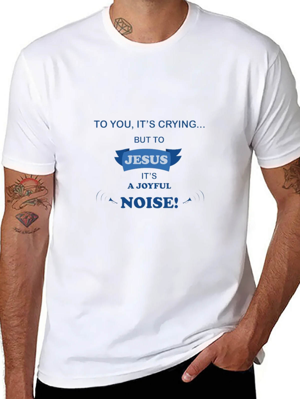 Joyful Noise Jesus T-Shirt product image 7