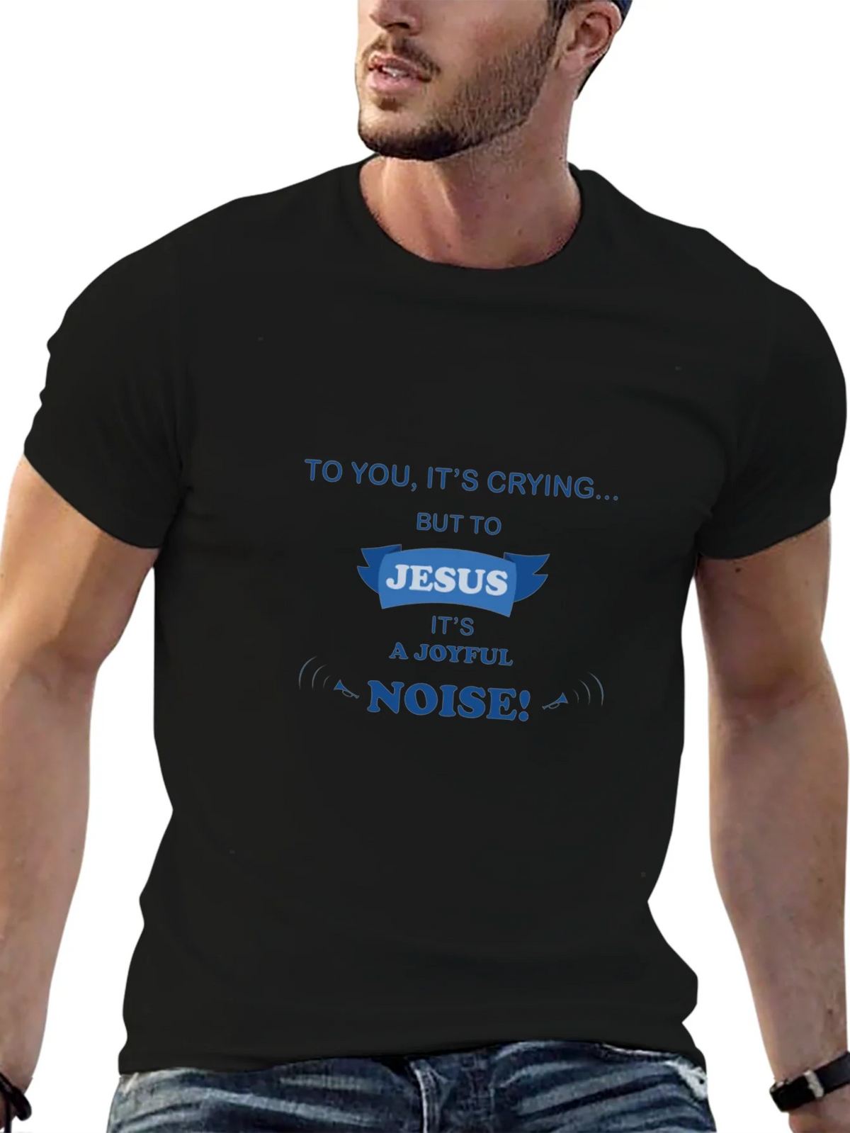 Joyful Noise Jesus T-Shirt product image 6
