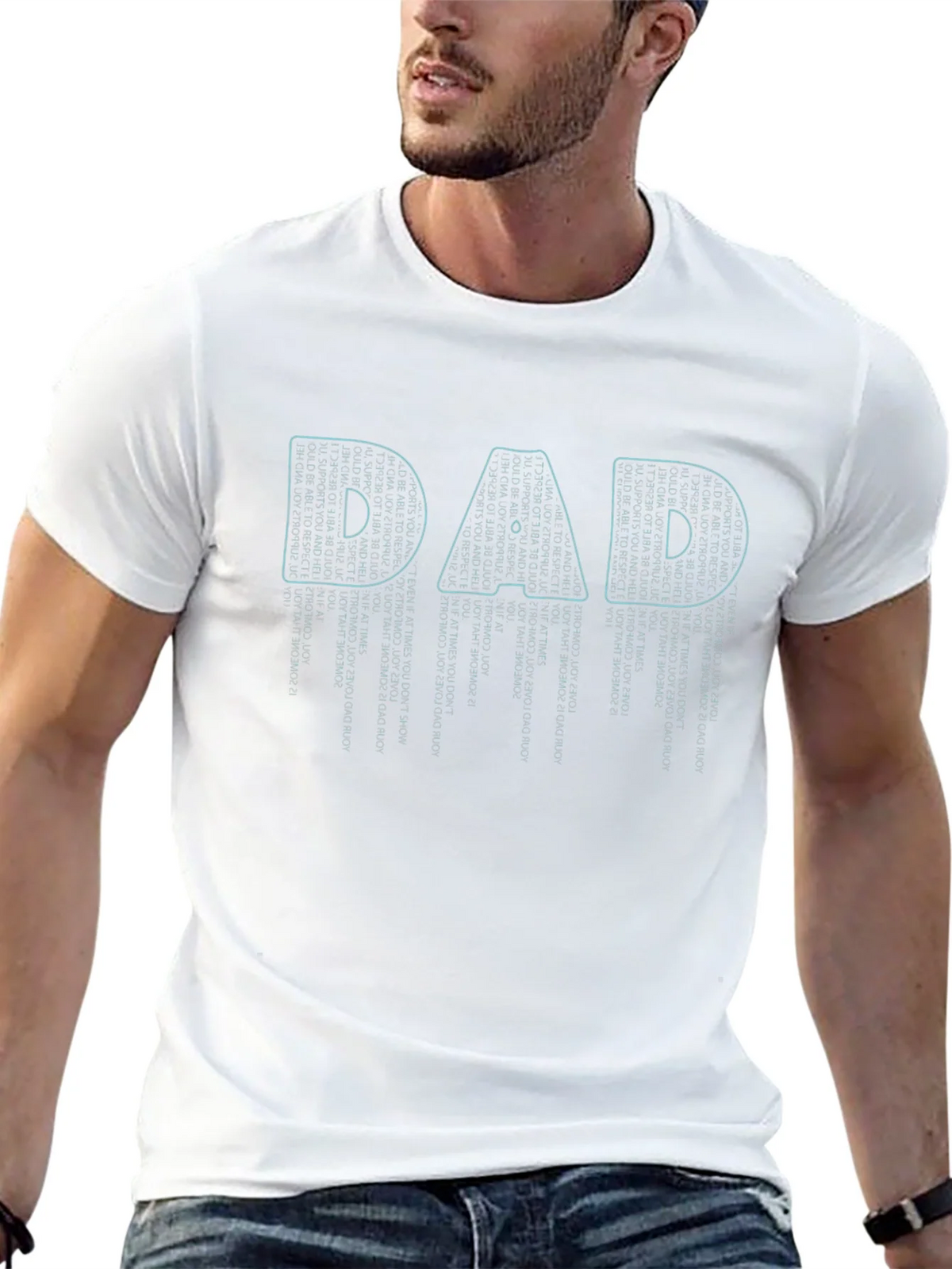 Dad Typography Graphic T-Shirt product image 10