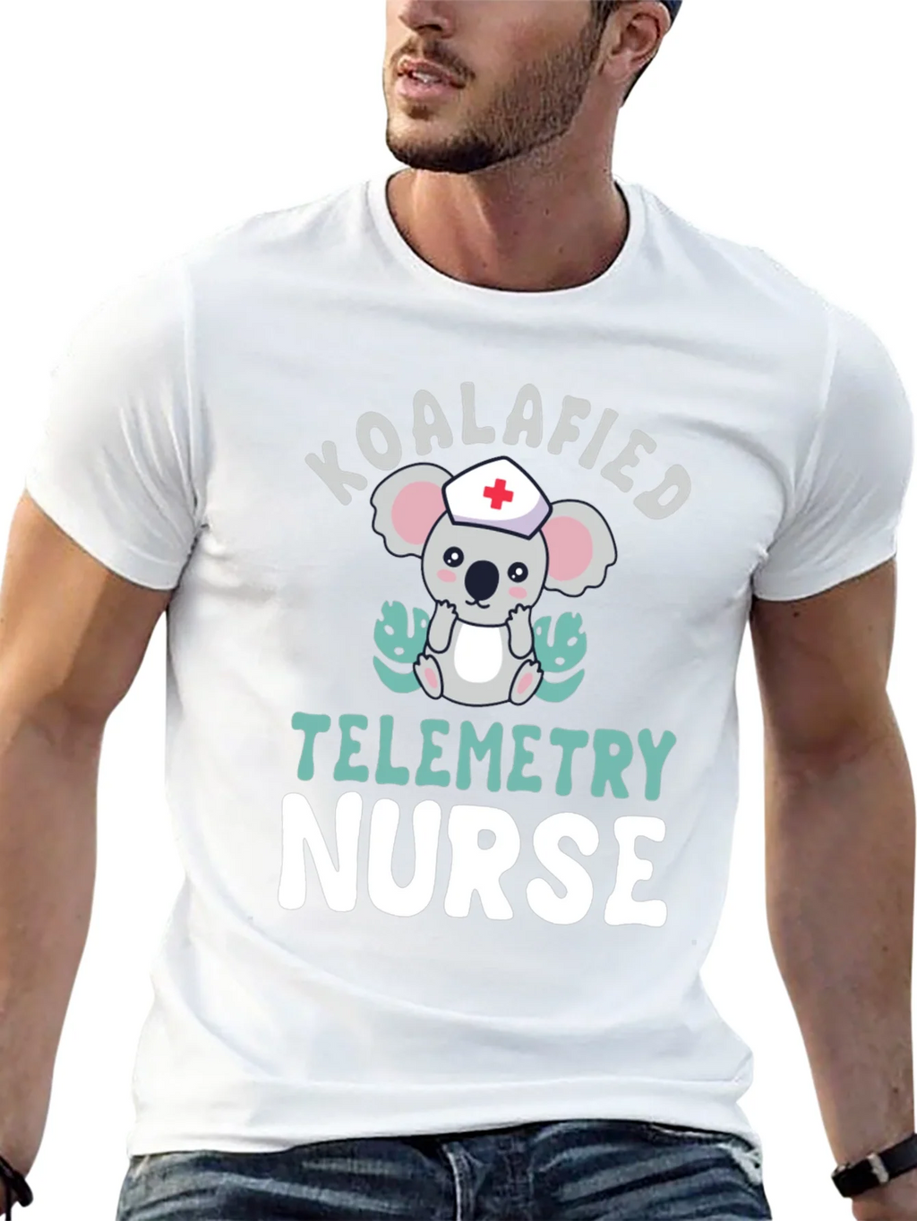 Koalafied Telemetry Nurse Graphic Tee product image 10