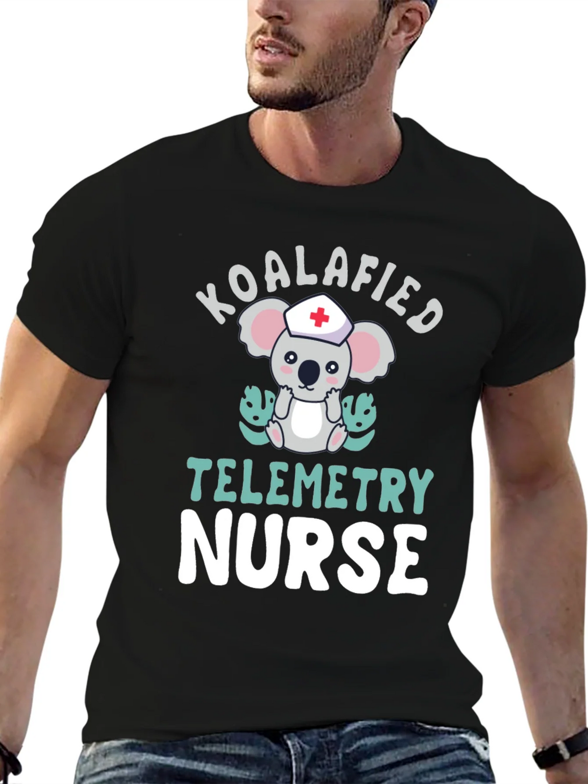 Koalafied Telemetry Nurse Graphic Tee product image 6