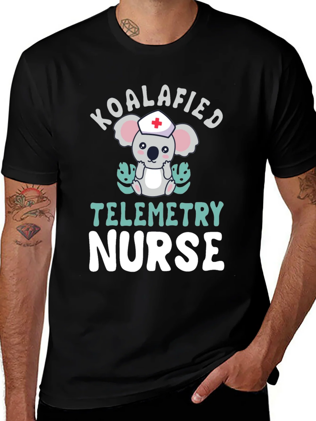 Koalafied Telemetry Nurse Graphic Tee product image 1