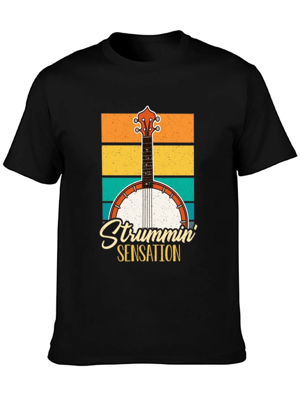 Strummin Sensation Retro Graphic Tee product image 2
