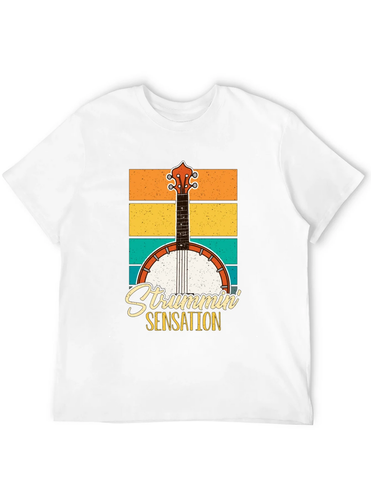 Strummin Sensation Retro Graphic Tee product image 5