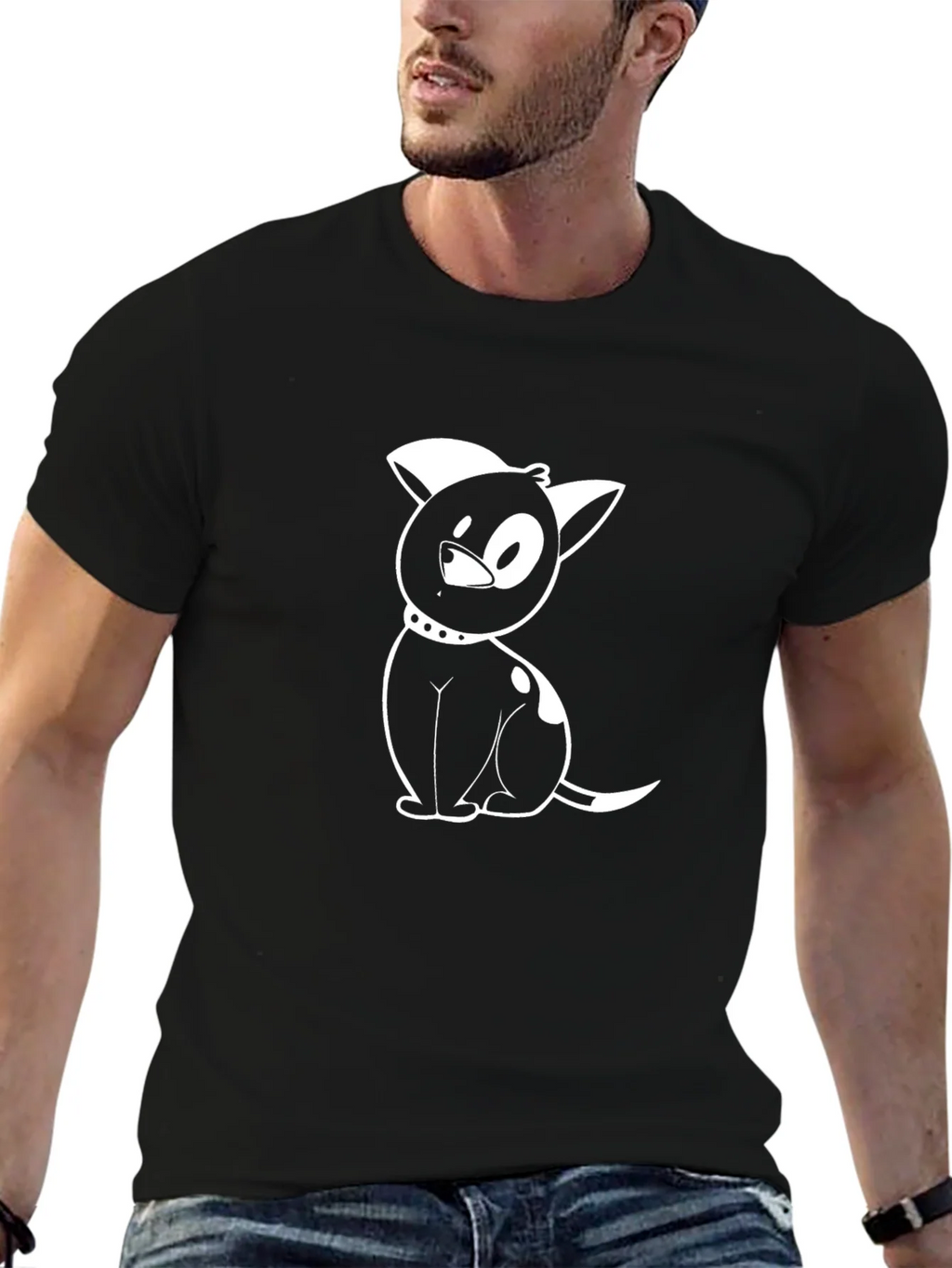 Cartoon Dog Graphic T-Shirt product image 6