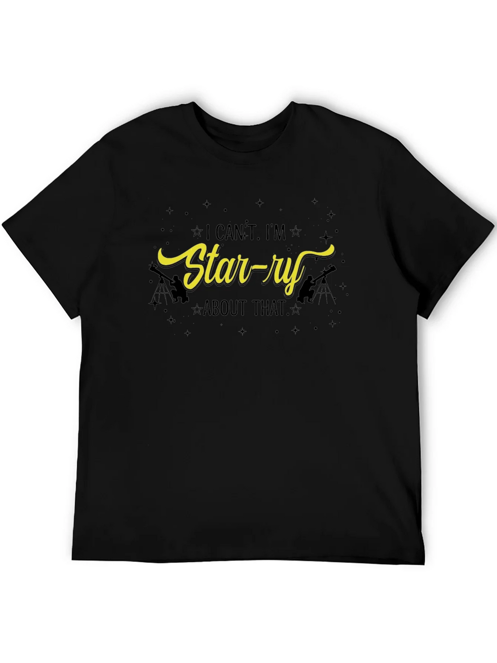 Starry About That Graphic Tee - Astronomy Lovers T-Shirt product image 5