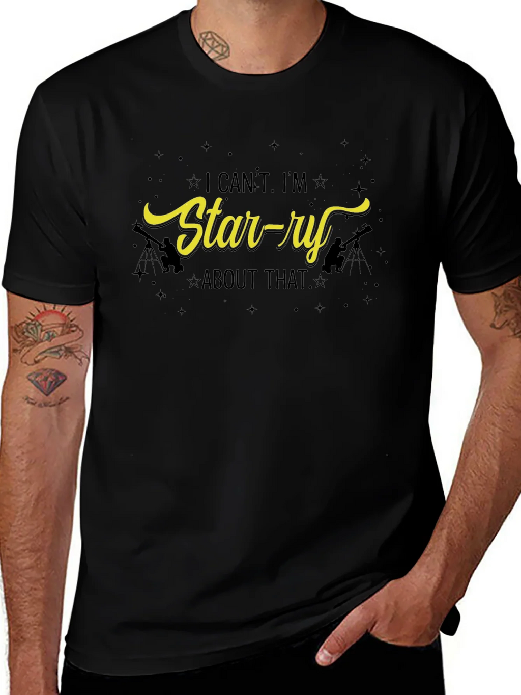 Starry About That Graphic Tee - Astronomy Lovers T-Shirt product image 1