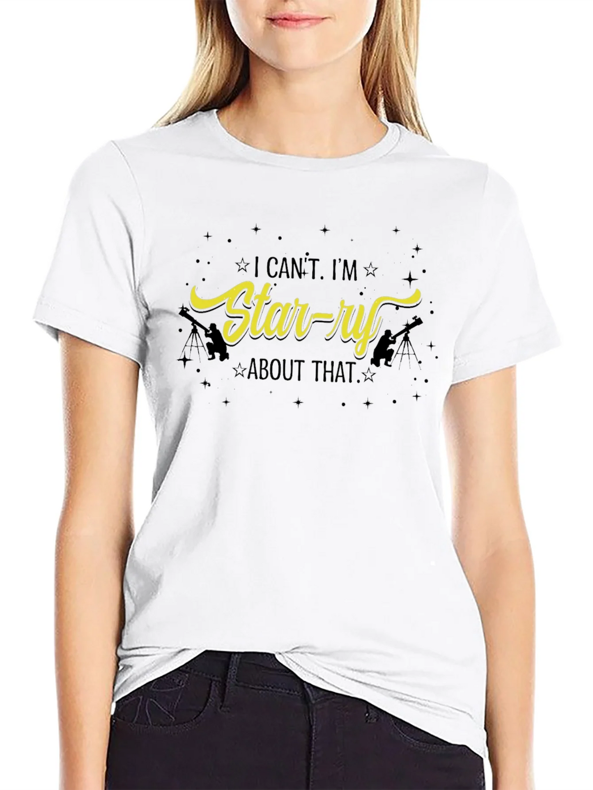 Starry About That Graphic Tee - Astronomy Lovers T-Shirt product image 8