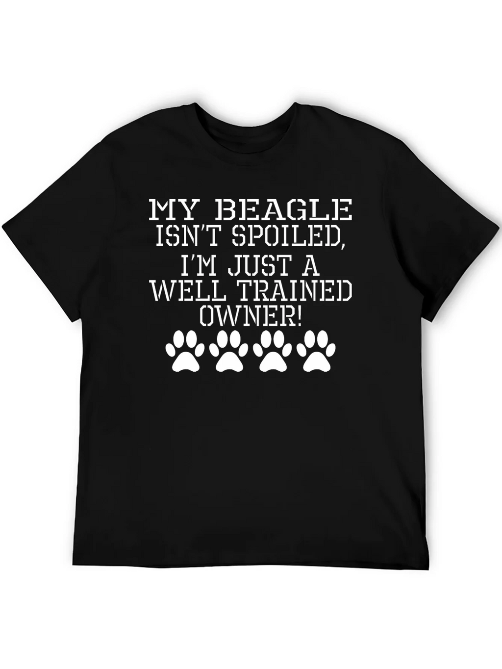 Funny Beagle Owner T-Shirt - Well Trained product image 5