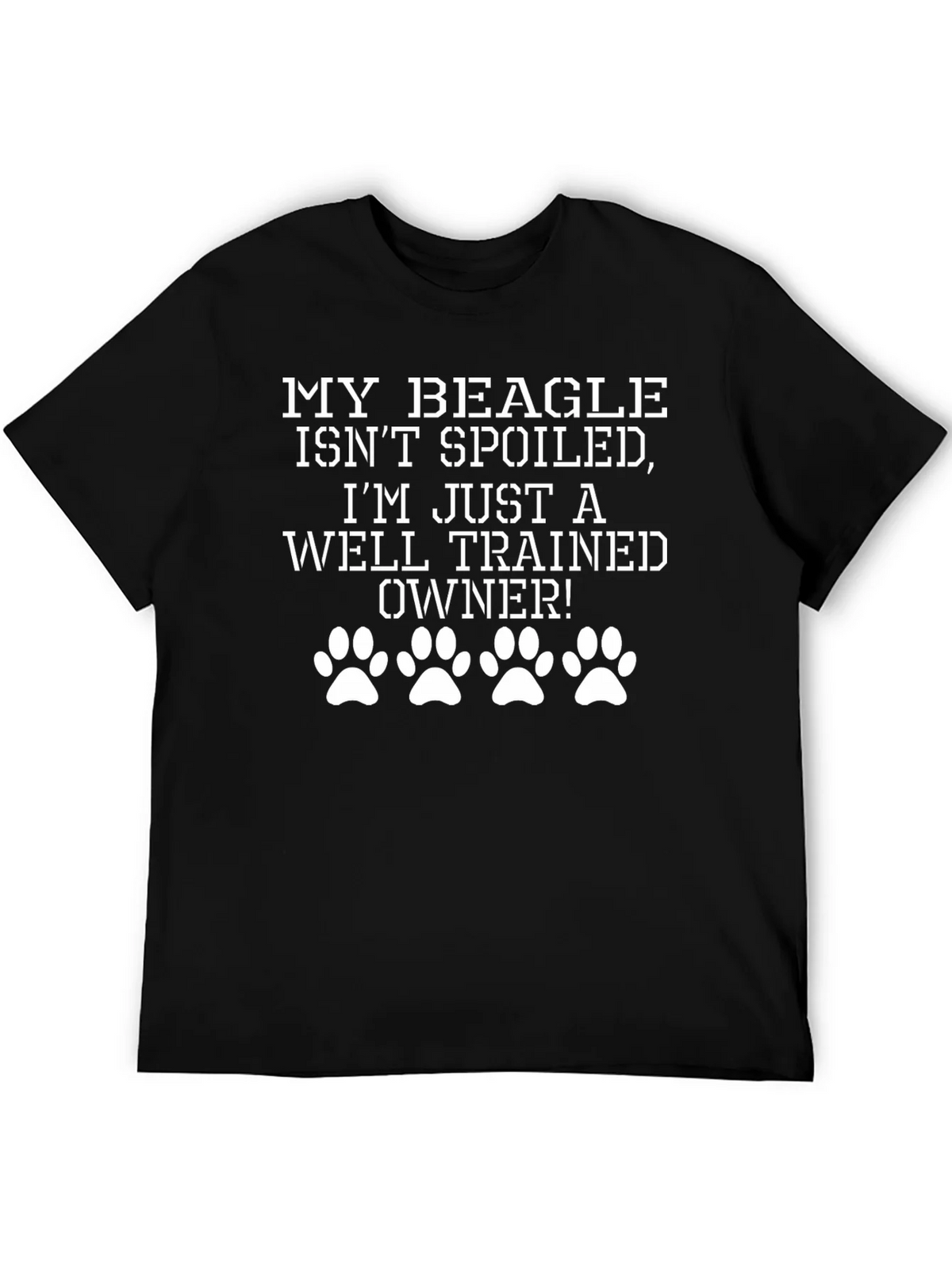 Funny Beagle Owner T-Shirt - Well Trained product image 5