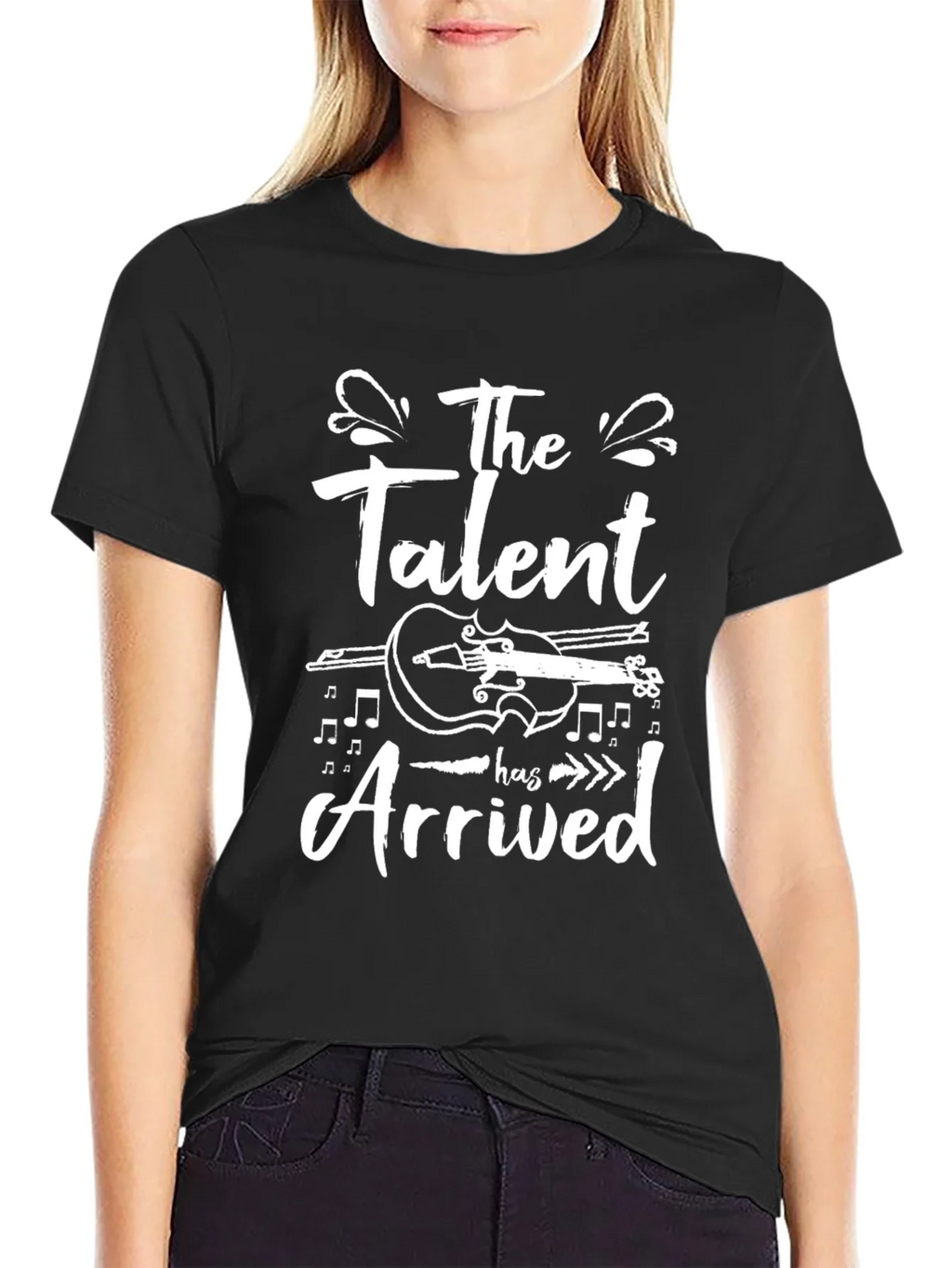 Talent Arrived T-Shirt - Violin Music Tee product image 2