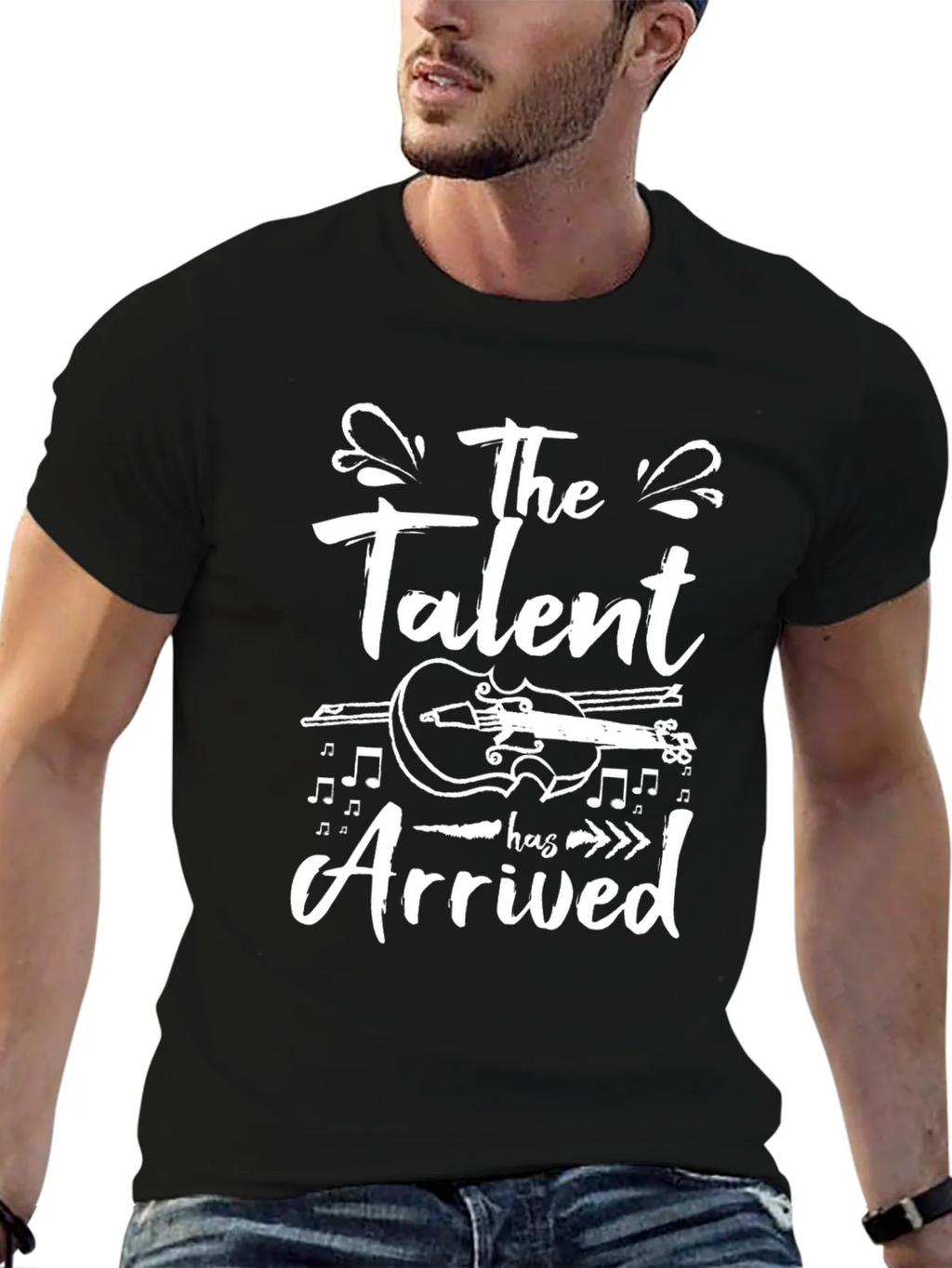 Talent Arrived T-Shirt - Violin Music Tee product image 6