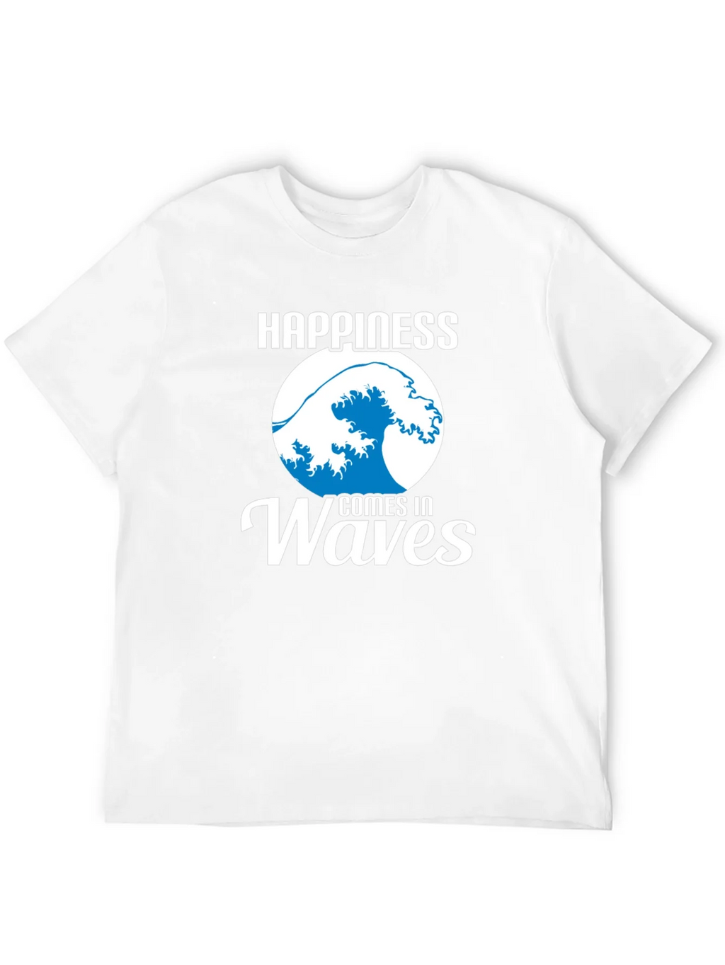 Happiness Comes in Waves Graphic Tee product image 4