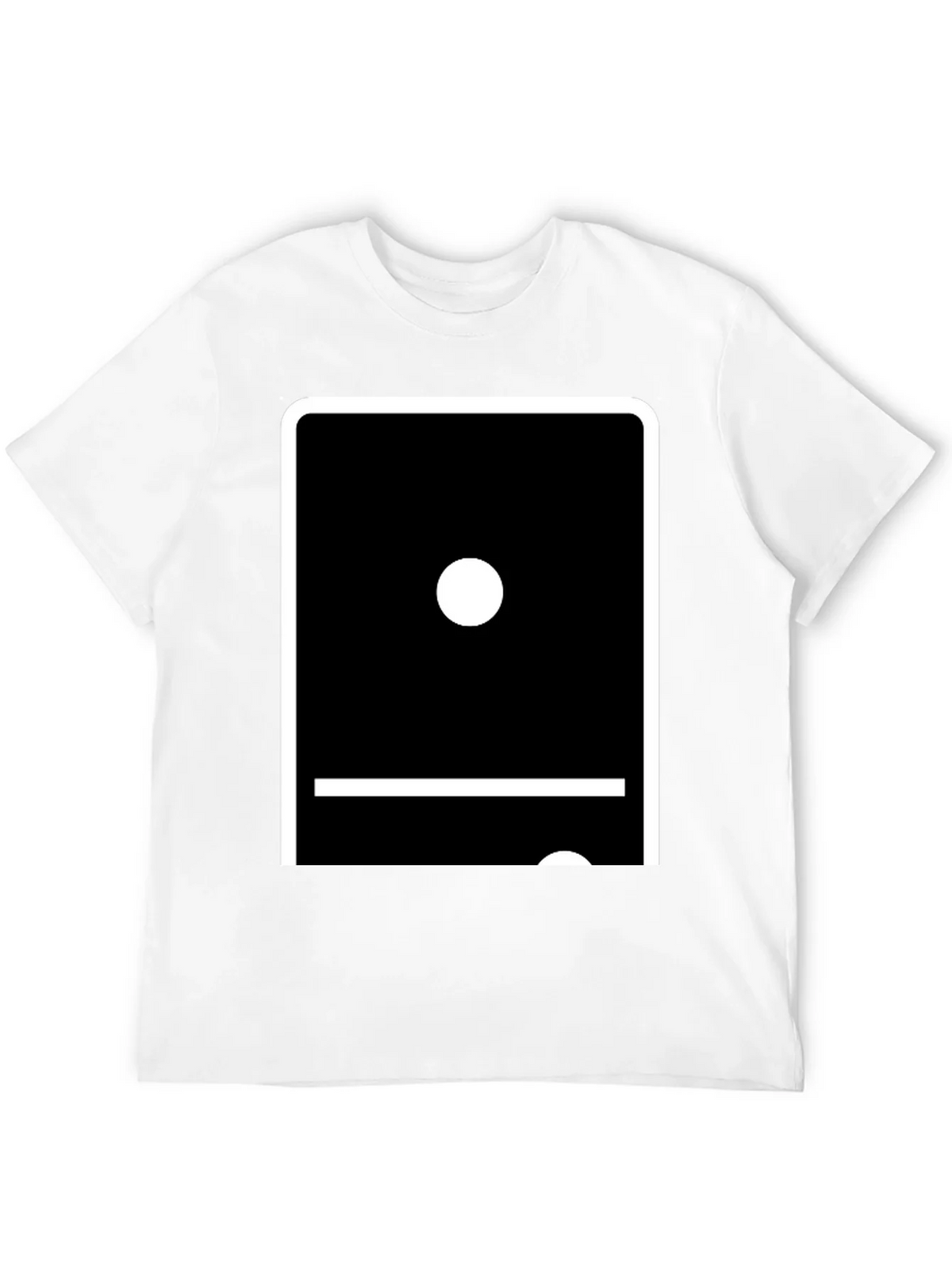 Domino Double Blank T-Shirt - Unique Graphic Tee product image 11