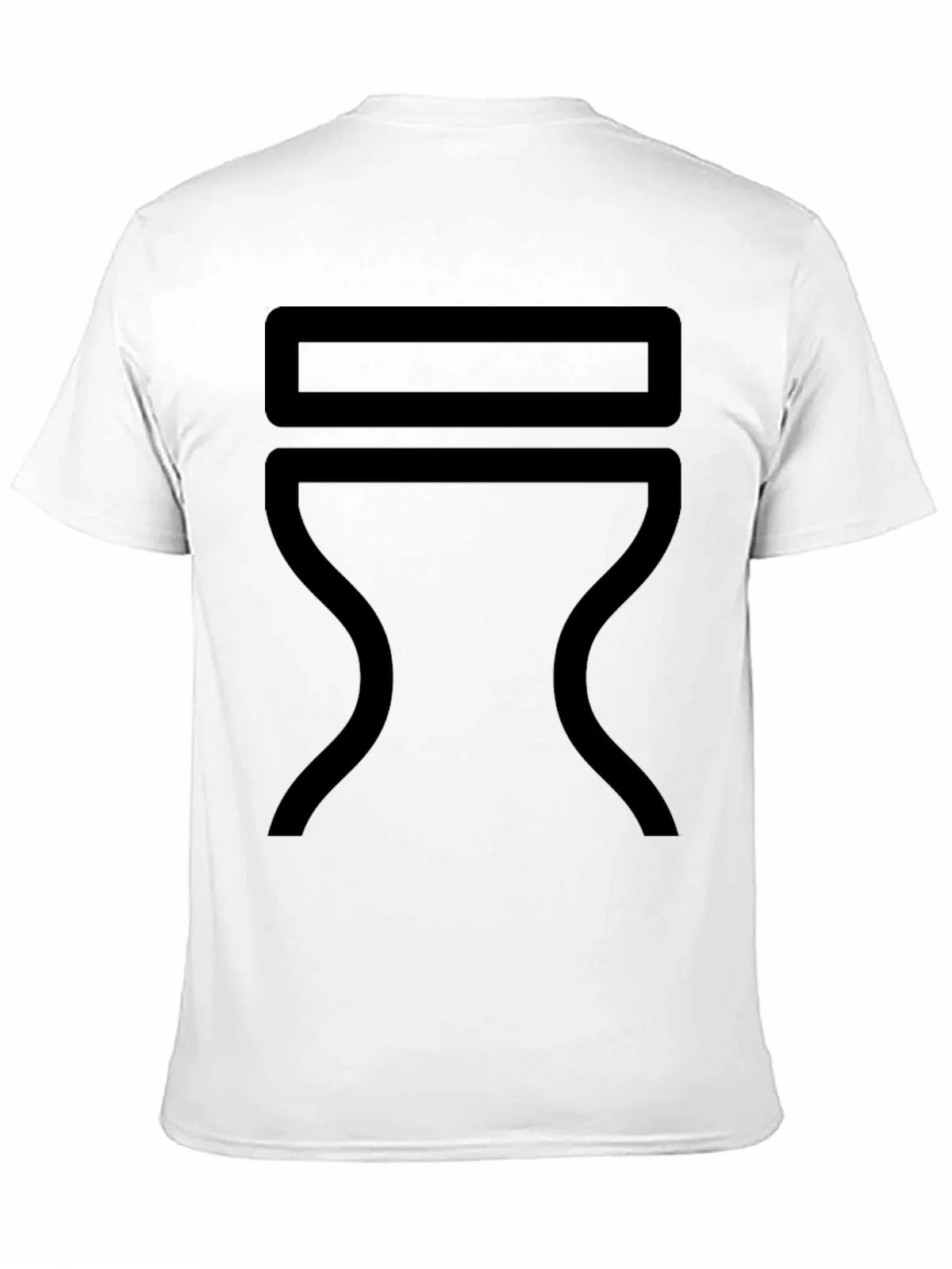 Modern Minimalist Graphic Tee - Black product image 7