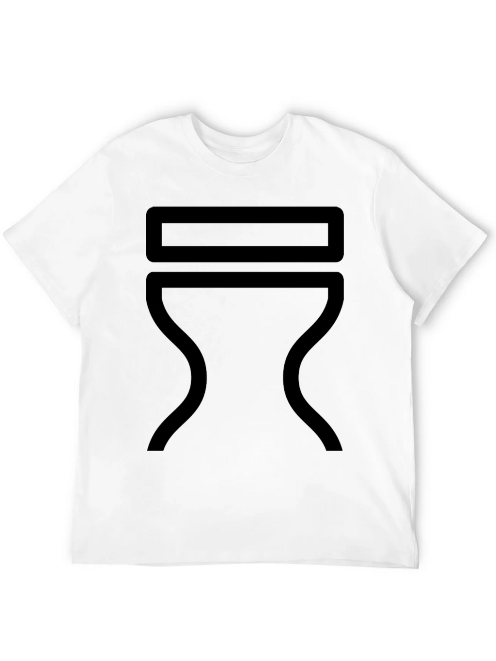 Modern Minimalist Graphic Tee - Black product image 8
