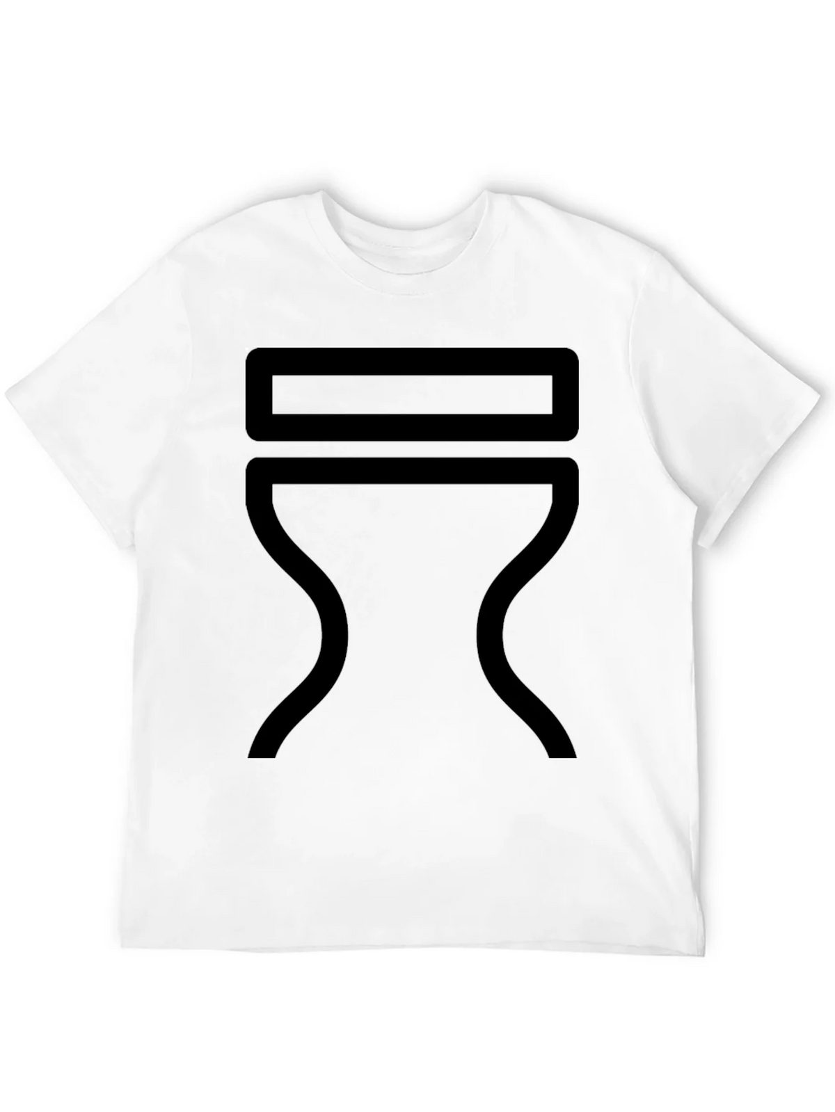 Modern Minimalist Graphic Tee - Black product image 8