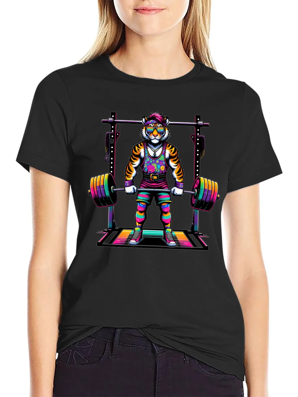 Tiger Gym T-Shirt - Black product image 2