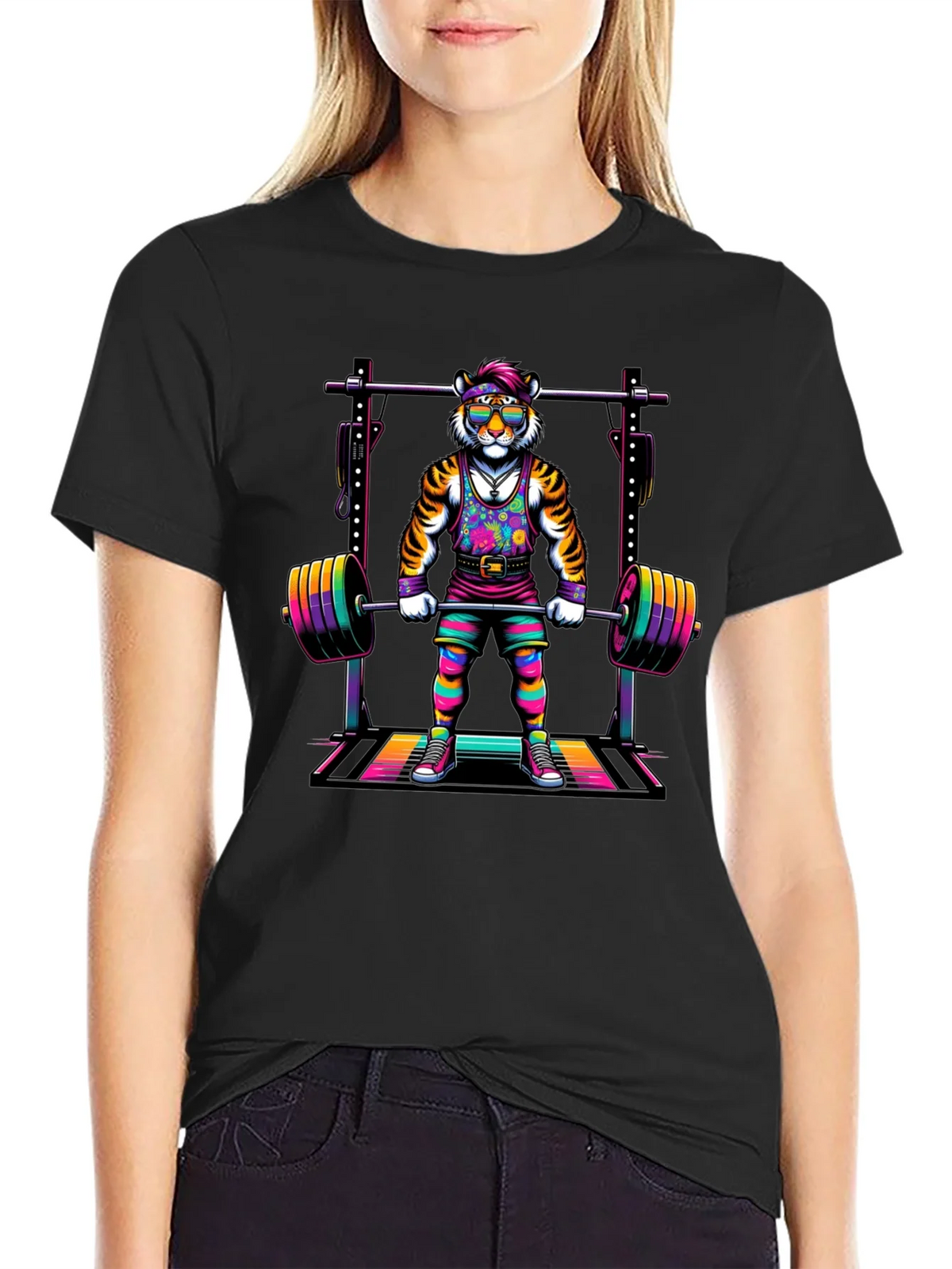 Tiger Gym T-Shirt - Black product image 2