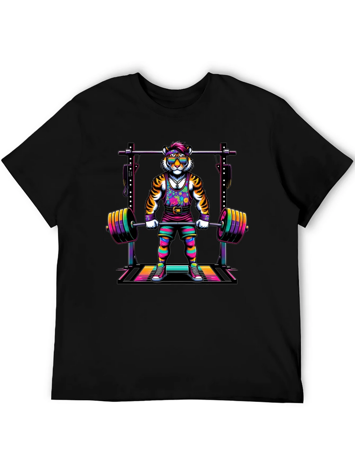 Tiger Gym T-Shirt - Black product image 4