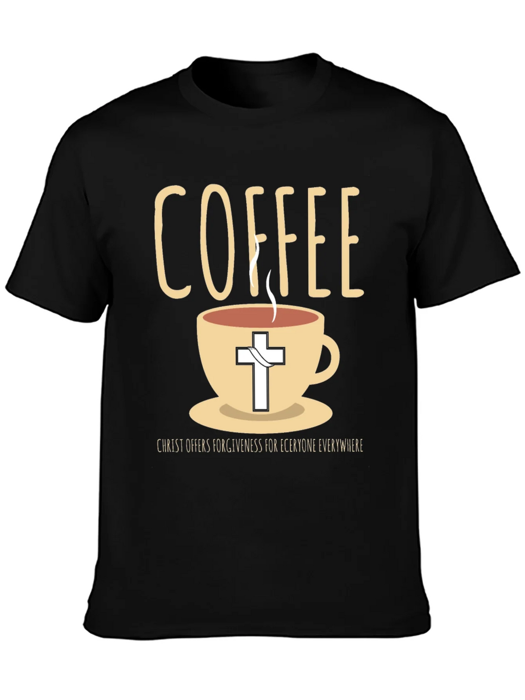 Coffee and Christ Graphic T-Shirt product image 3