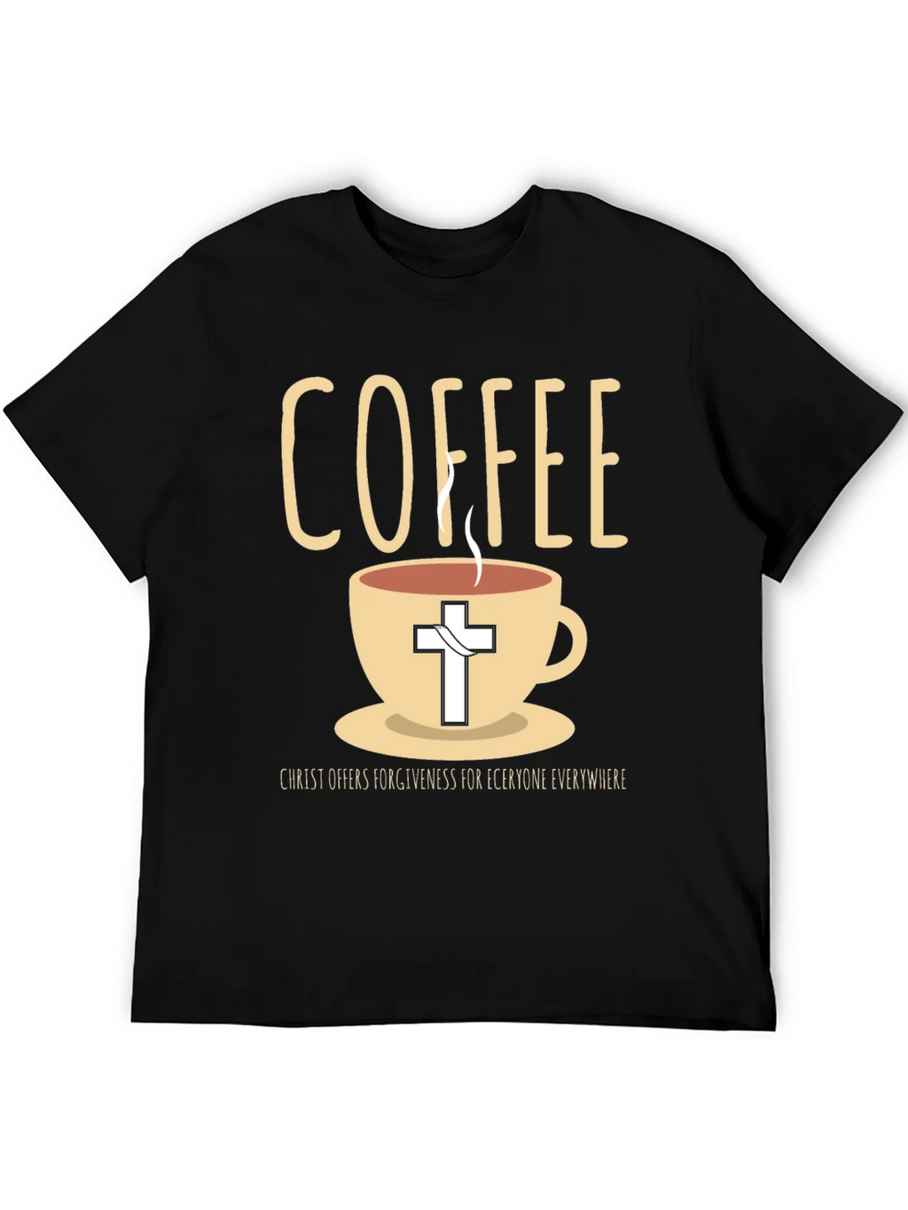 Coffee and Christ Graphic T-Shirt product image 5