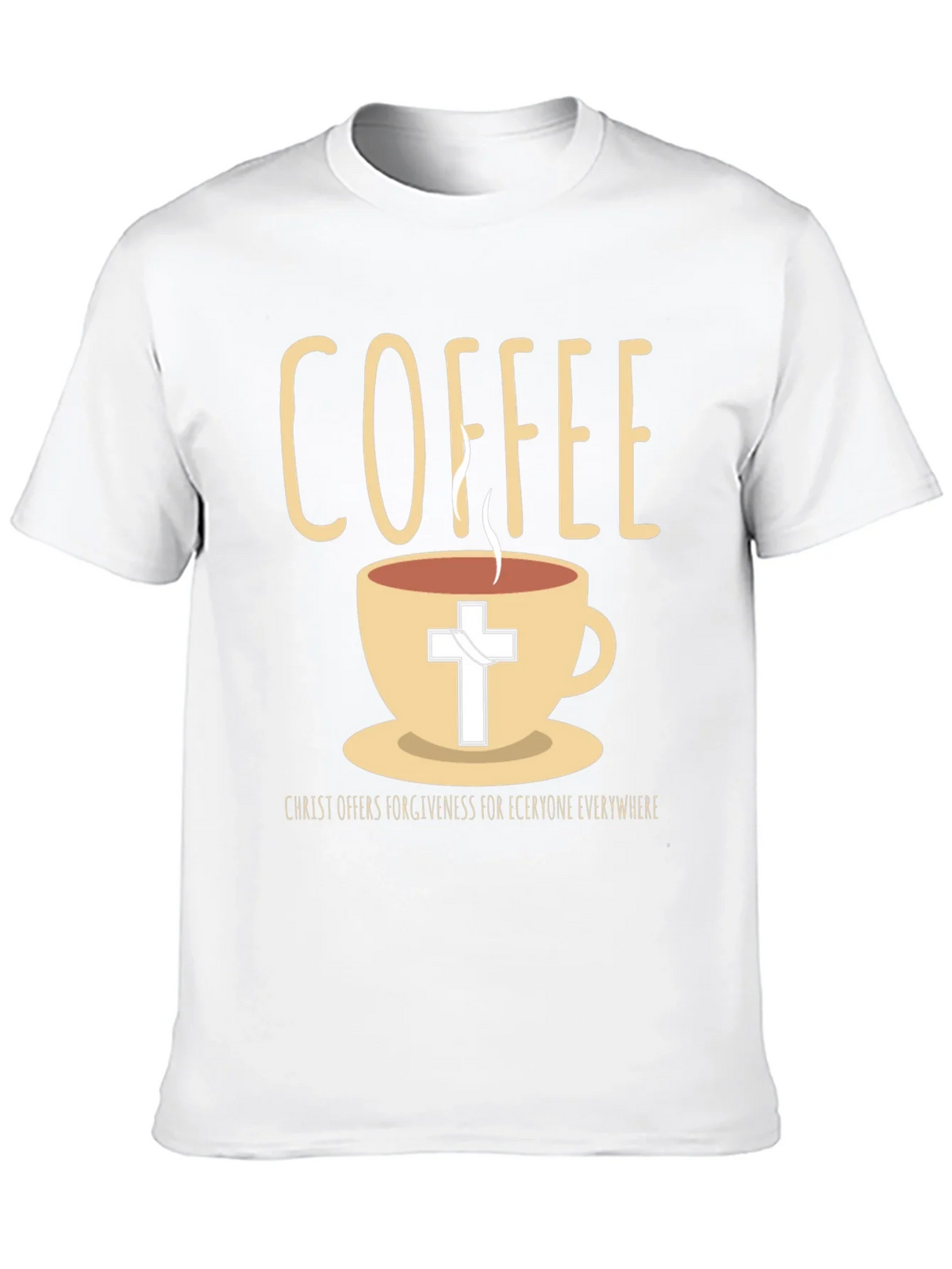 Coffee and Christ Graphic T-Shirt product image 9