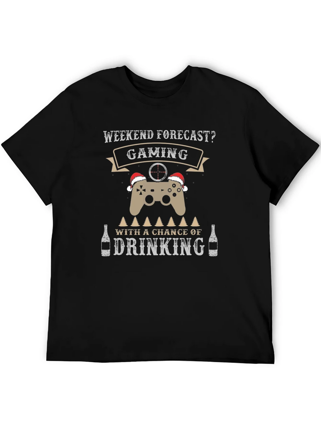 Gaming Weekend Forecast T-Shirt product image 5
