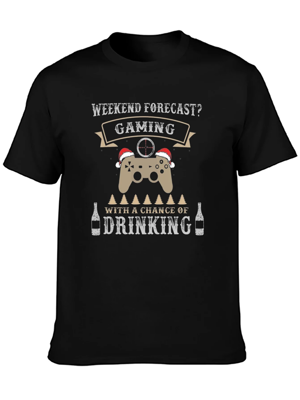 Gaming Weekend Forecast T-Shirt product image 3