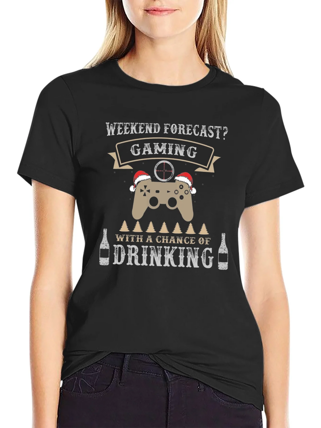 Gaming Weekend Forecast T-Shirt product image 2