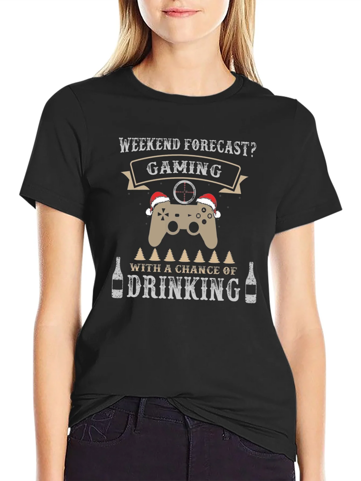 Gaming Weekend Forecast T-Shirt product image 2