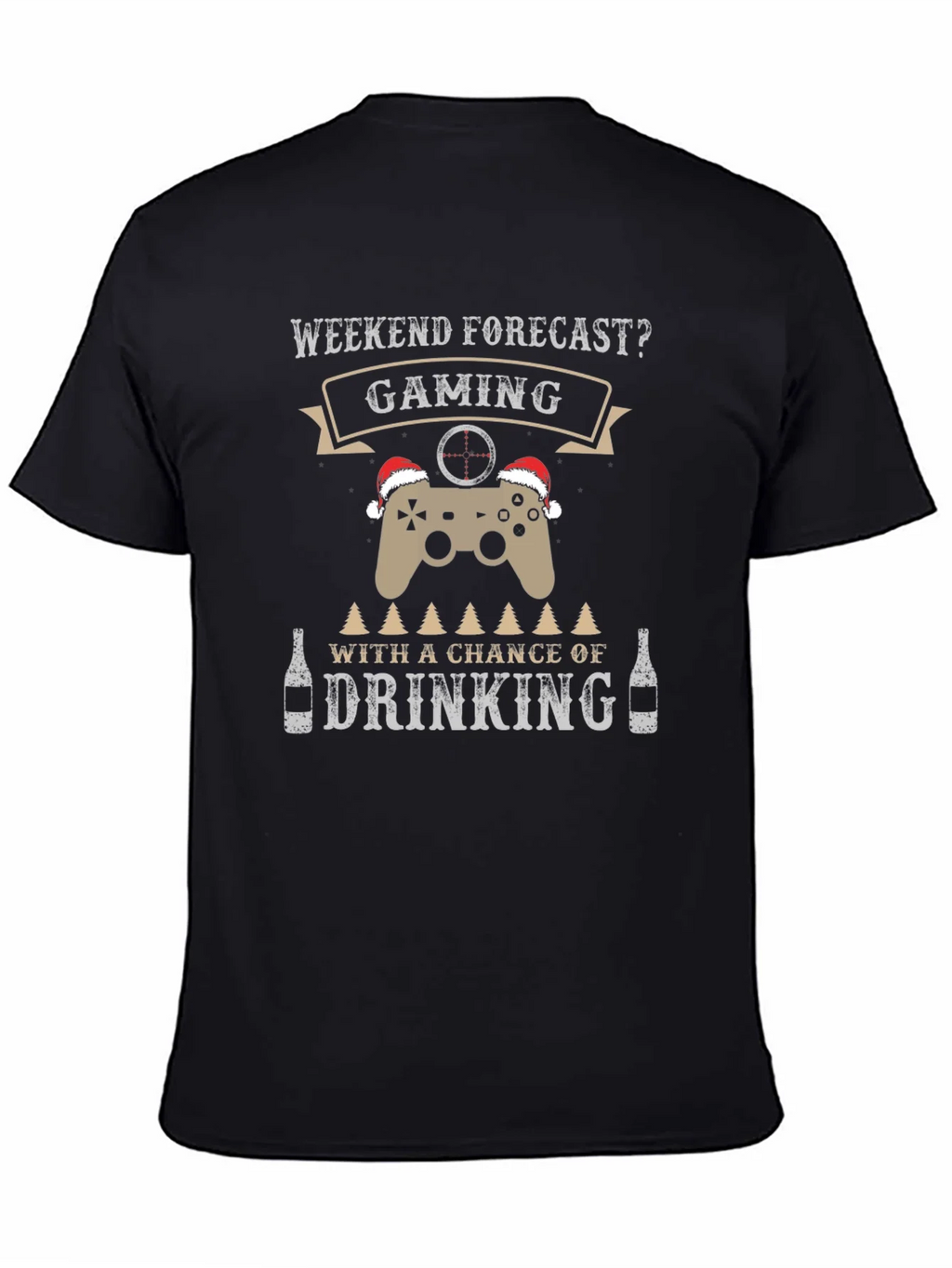 Gaming Weekend Forecast T-Shirt product image 4