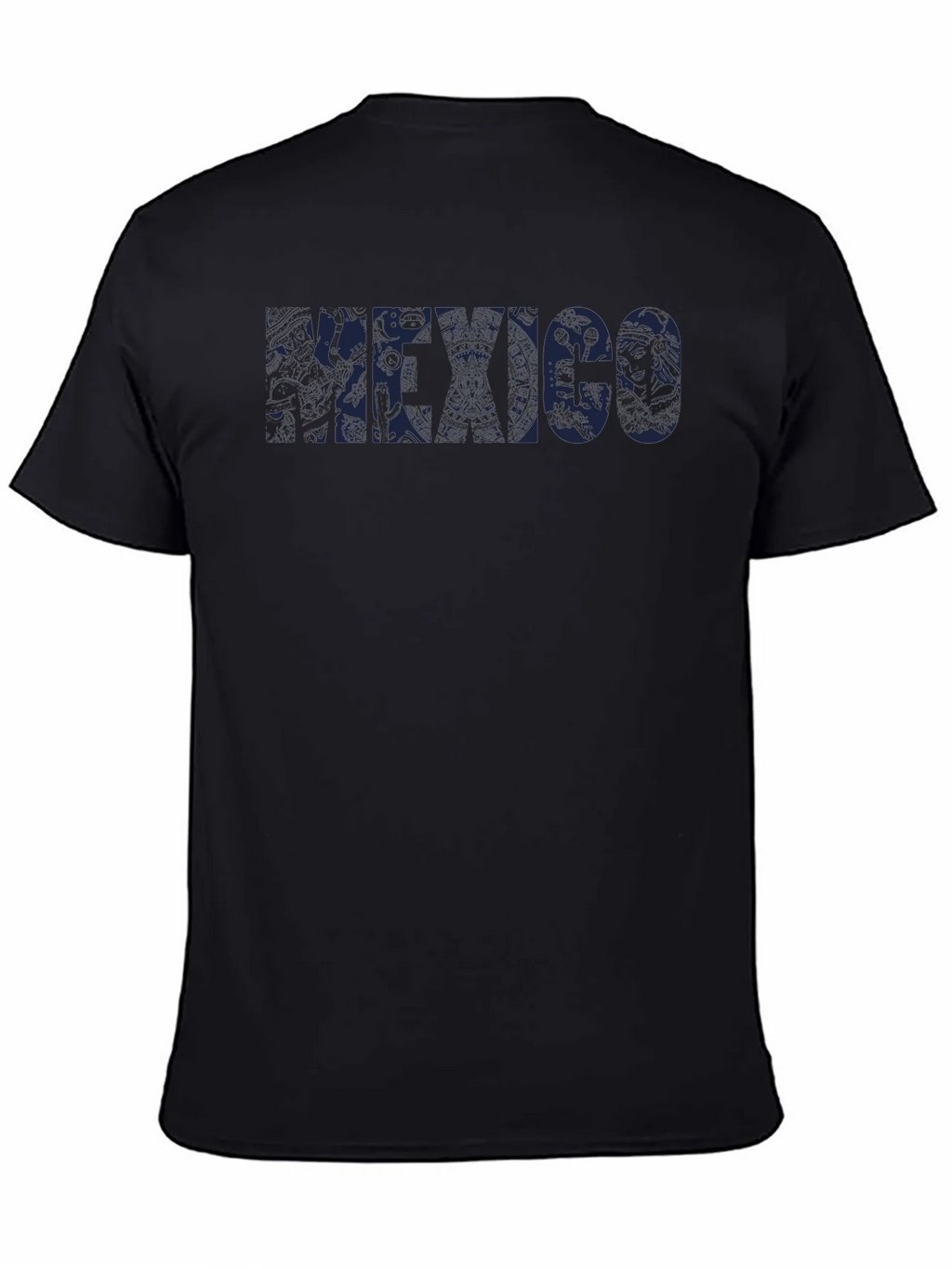 Black Graphic T-Shirt - Mexico Design product image 3