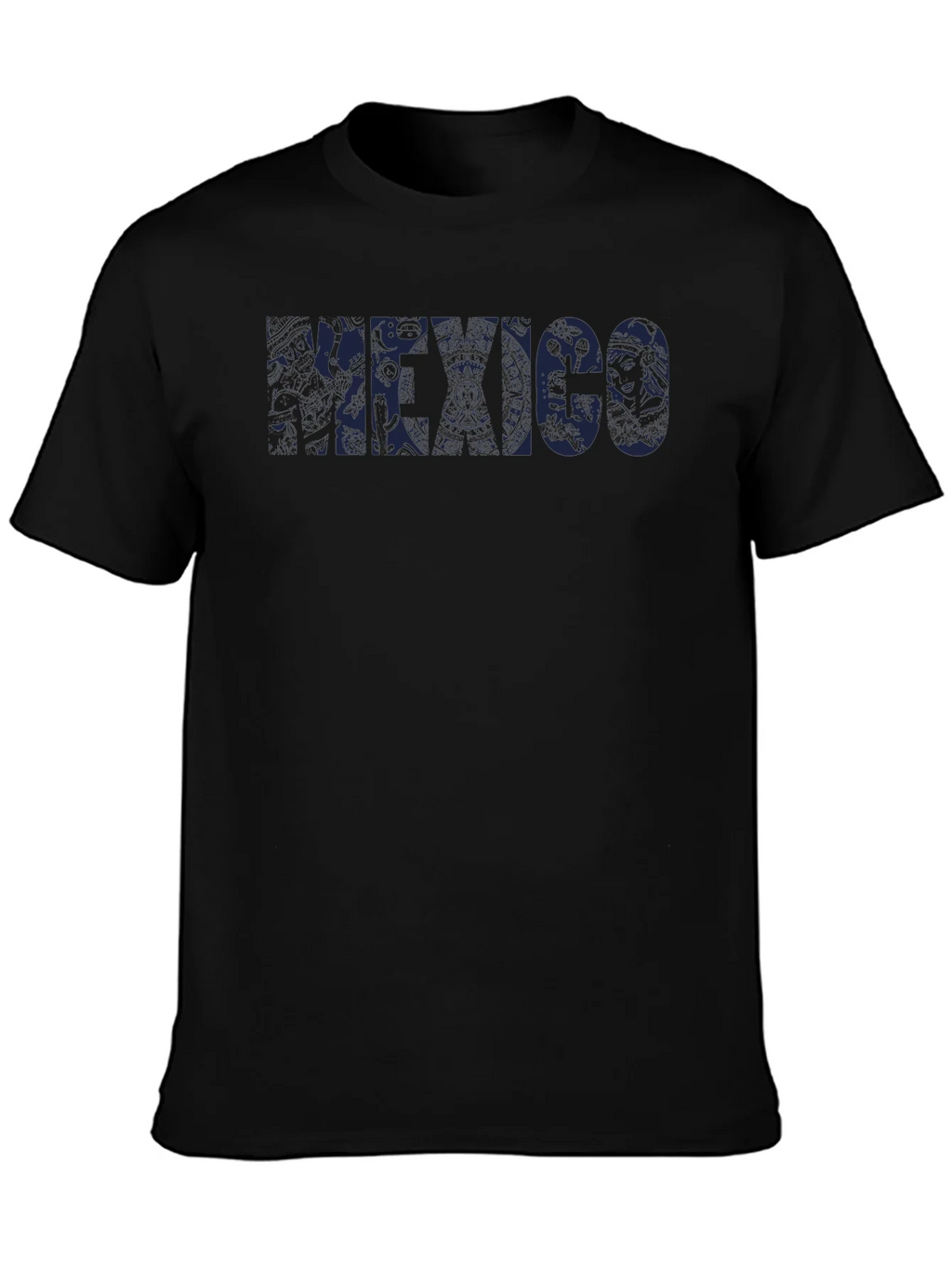 Black Graphic T-Shirt - Mexico Design product image 2