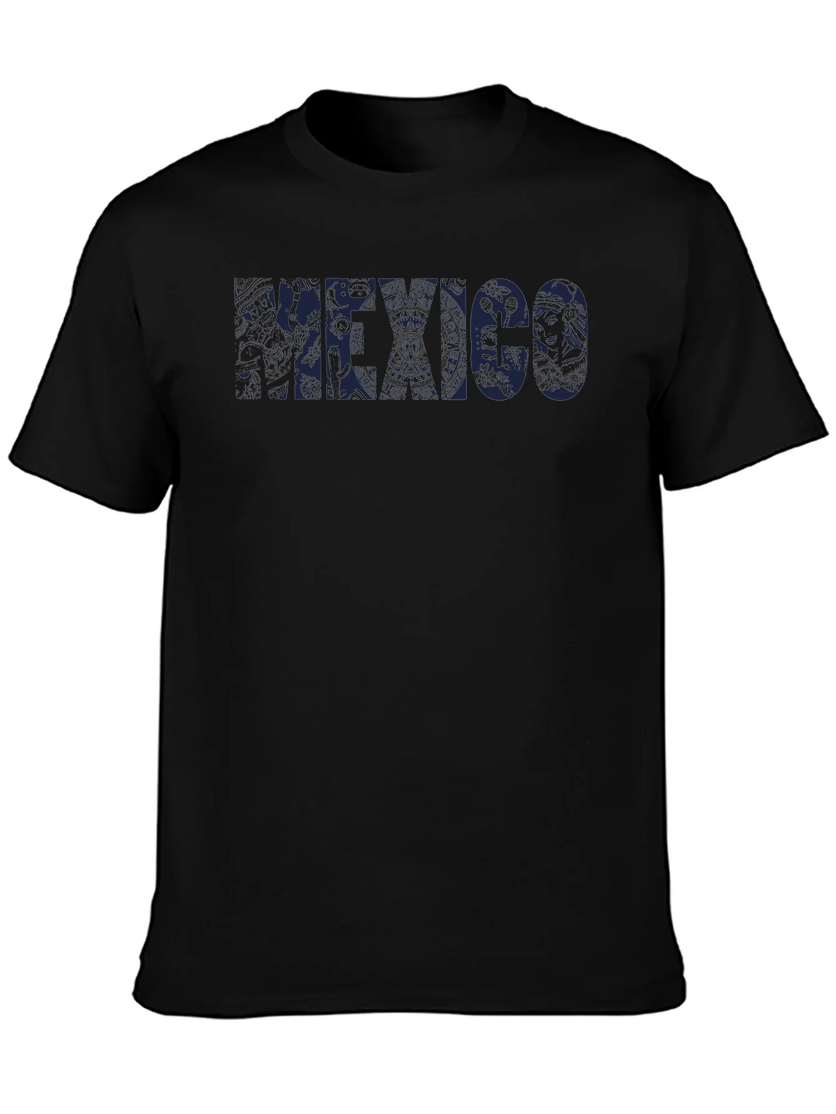 Black Graphic T-Shirt - Mexico Design product image 2