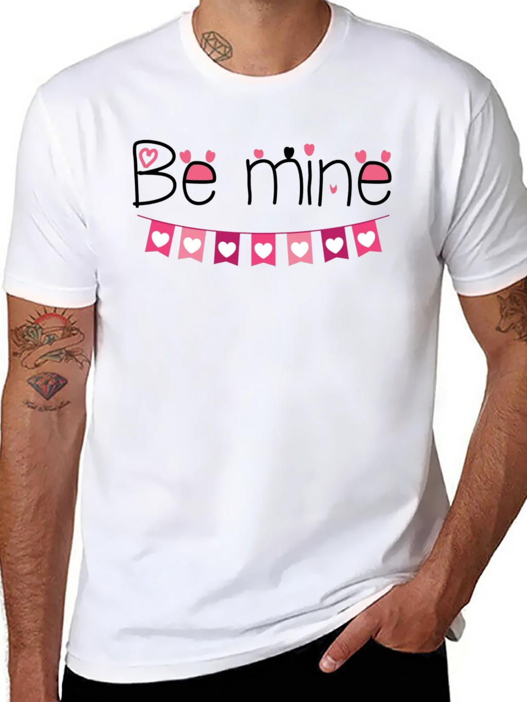 Be Mine Valentines Day Graphic Tee product image 6
