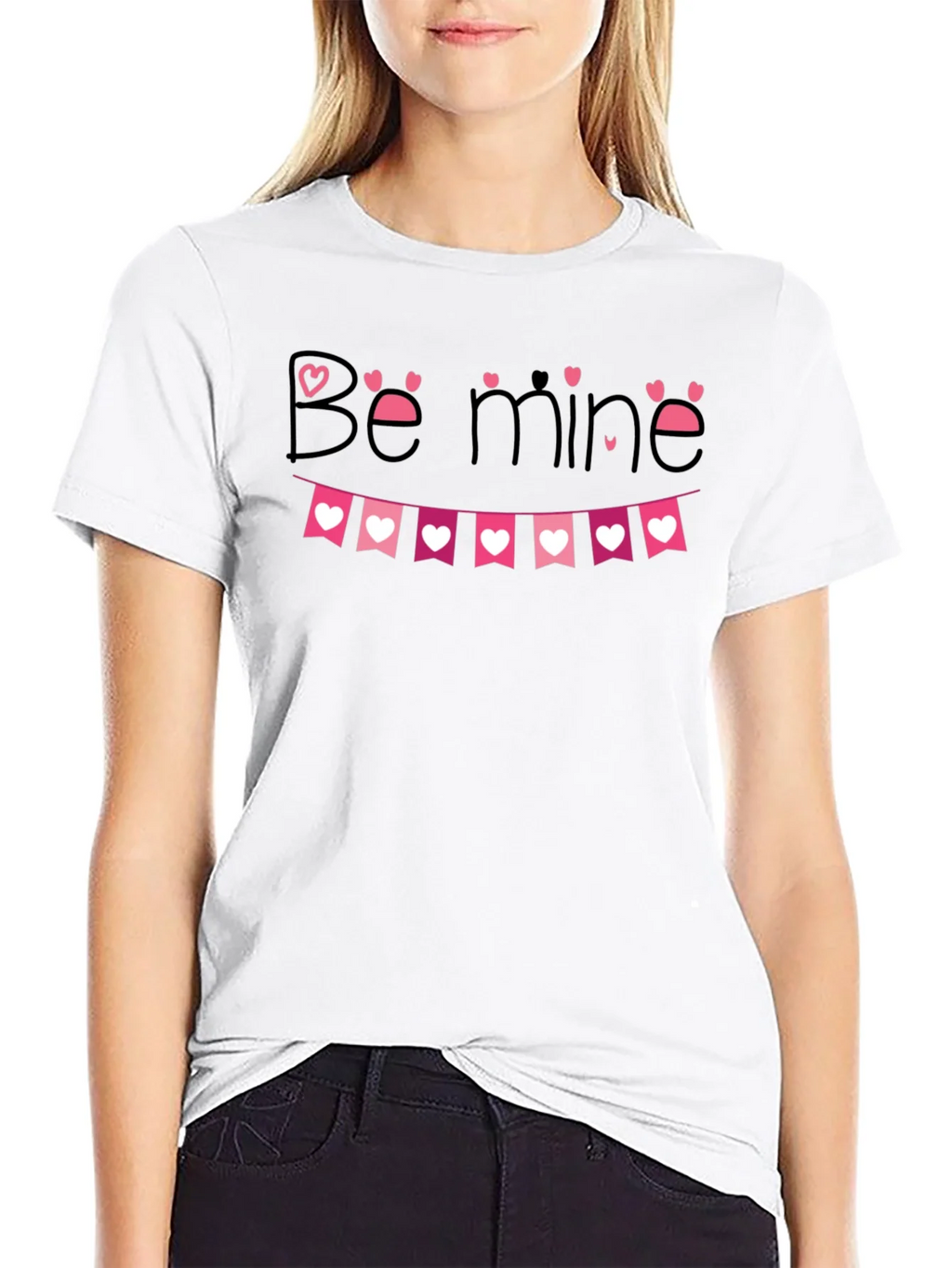 Be Mine Valentines Day Graphic Tee product image 7