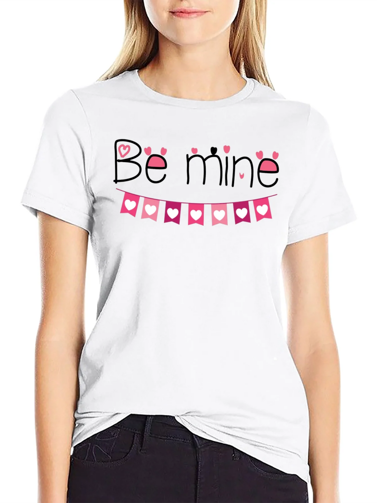 Be Mine Valentines Day Graphic Tee product image 7