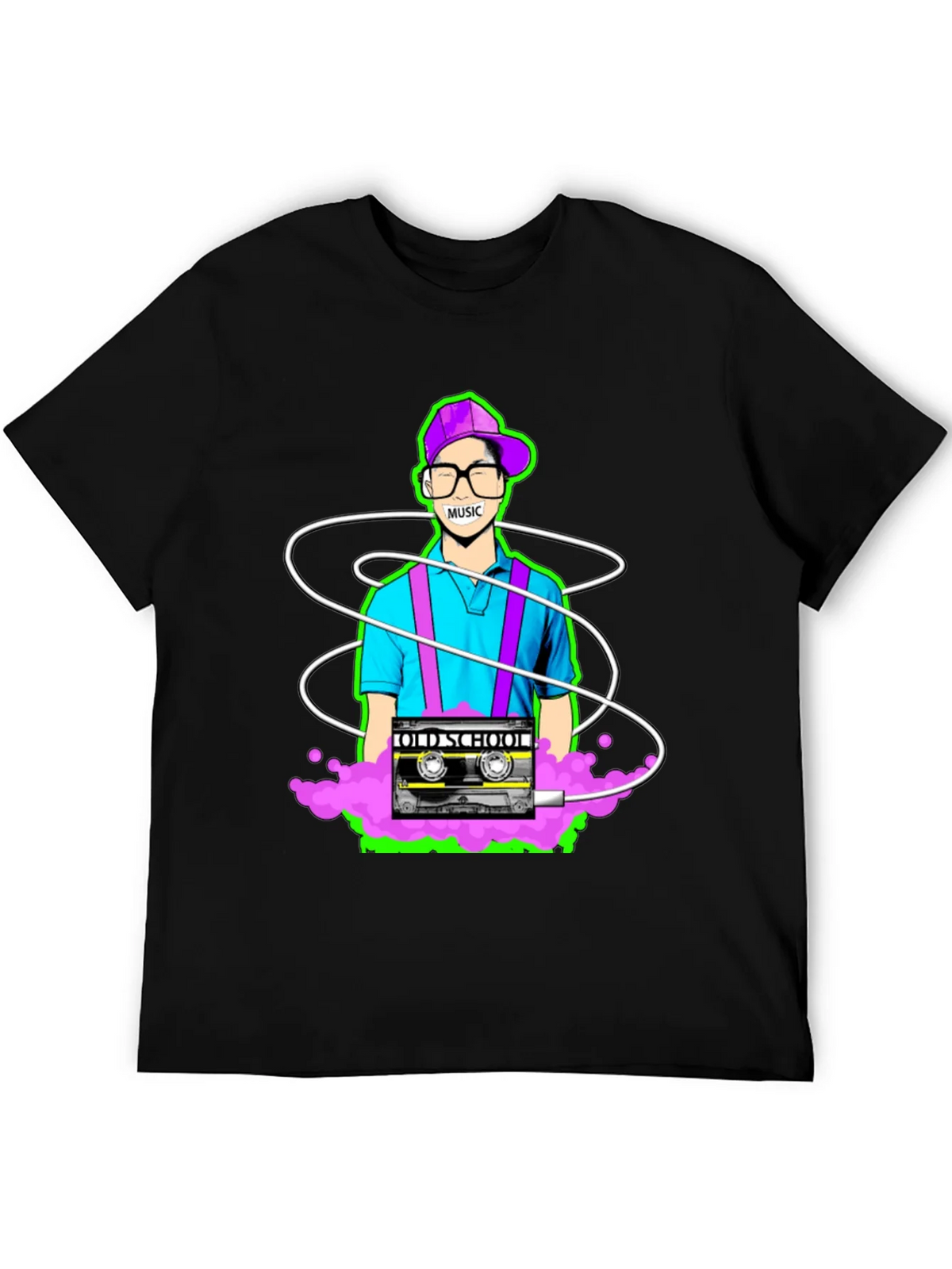 Old School Music T-Shirt product image 2
