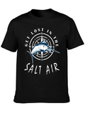 Get Lost In The Salt Air T-Shirt - Marlin Compass Design product image 1