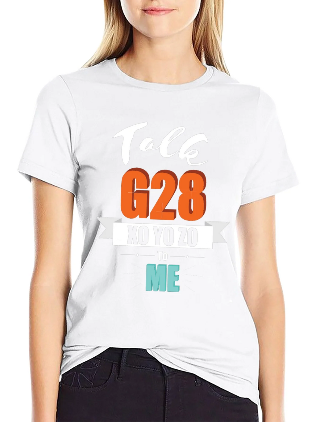 Talk G28 XO YO ZO to Me Graphic T-Shirt product image 8