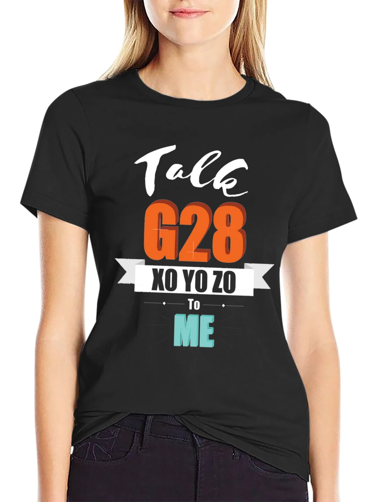 Talk G28 XO YO ZO to Me Graphic T-Shirt product image 2