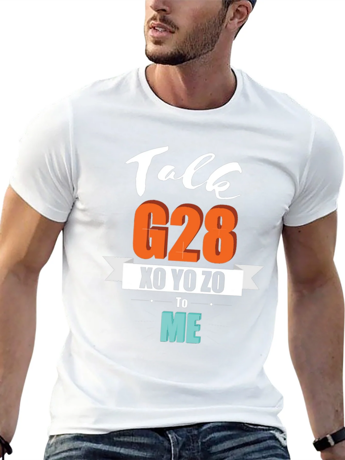 Talk G28 XO YO ZO to Me Graphic T-Shirt product image 12