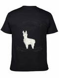 Alpaca Therapy T-Shirt - Funny Llama Graphic Tee product image 1