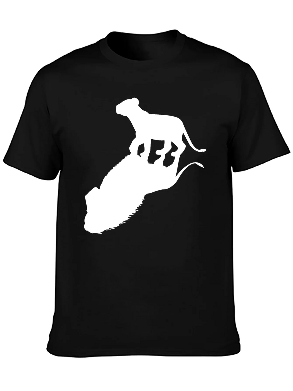Lion King Black T-Shirt - Simba on Pride Rock product image 2