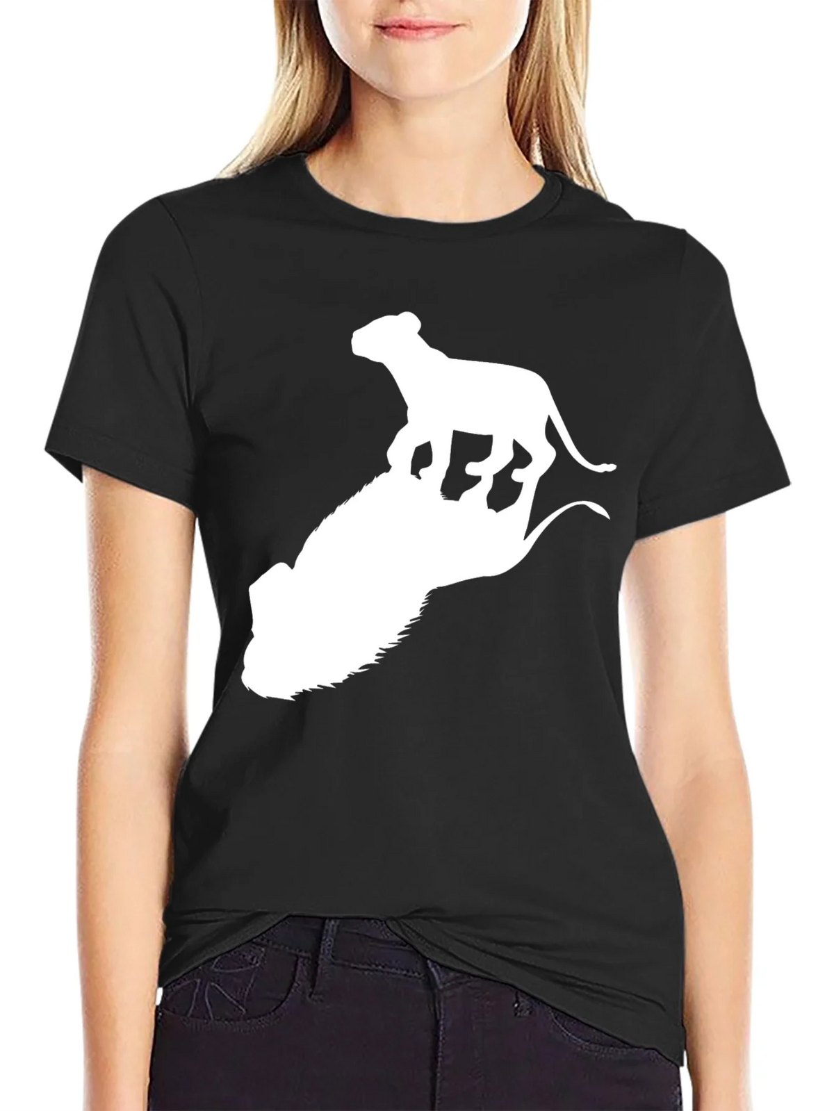 Lion King Black T-Shirt - Simba on Pride Rock product image 1